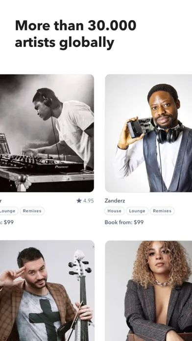 Cueup: Musicians, Bands, DJs स्क्रीनशॉट