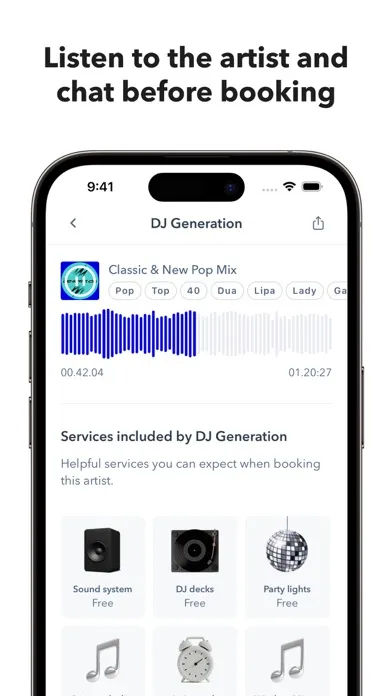 Cueup: Musicians, Bands, DJs स्क्रीनशॉट