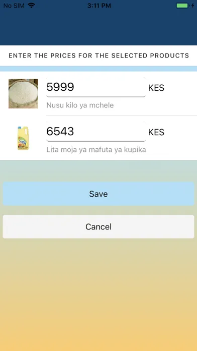 Screenshot di Matjari WFP