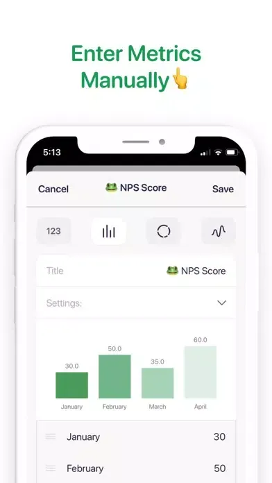 Tangkapan layar Datapad - KPIs in Your Pocket