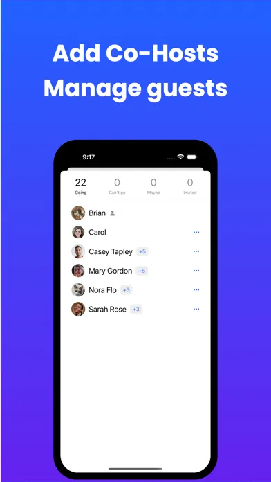 dateit: RSVP and Invitations應用截圖