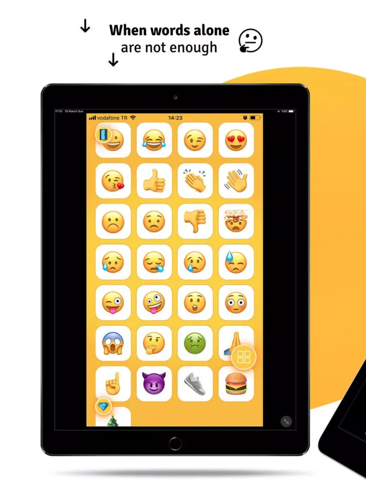 WuWu Emoji Gif Sticker Library iPad  سکرین شاٹس