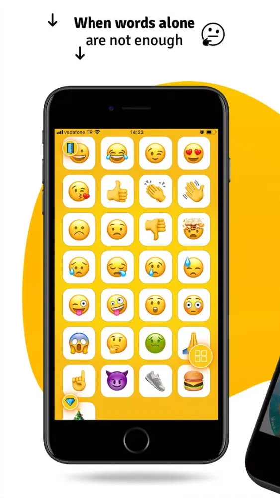 WuWu Emoji Gif Sticker Library سکرین شاٹس