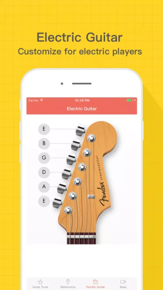 Tuner and Metronome - For Guitar, Bass and Ukulele Screenshots