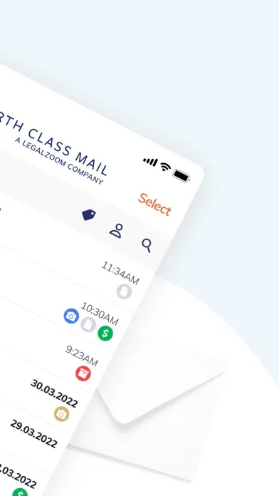 Ảnh chụp màn hình của Earth Class Mail: Mailbox Scan