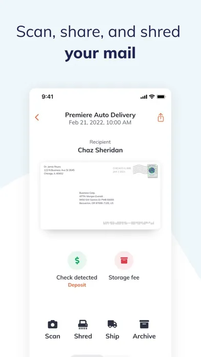 Ảnh chụp màn hình của Earth Class Mail: Mailbox Scan