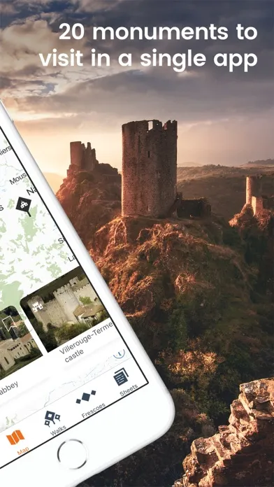 Capturas de tela do Cathar Country