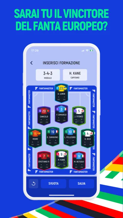 FantaMaster Euro スクリーンショット