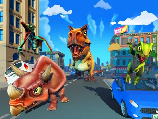 Dinosaur.io Jurassic Dino iPad  Screenshots