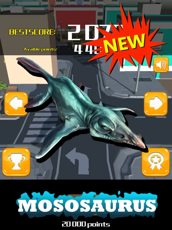 Dinosaur.io Jurassic Dino iPad  Screenshots