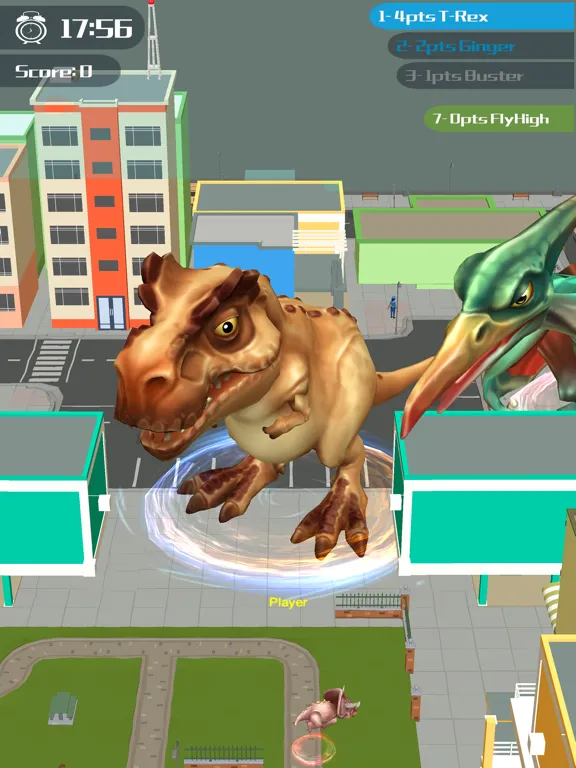 Dinosaur.io Jurassic Dino iPad  Screenshots