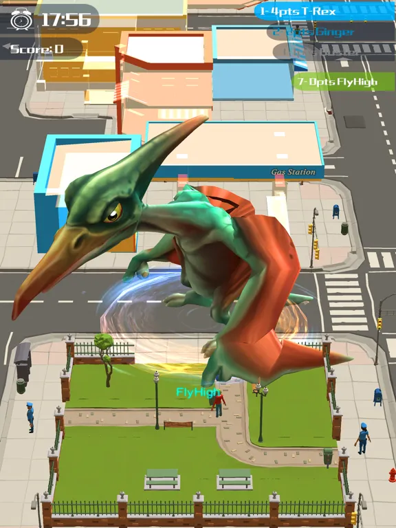 Dinosaur.io Jurassic Dino iPad  Screenshots