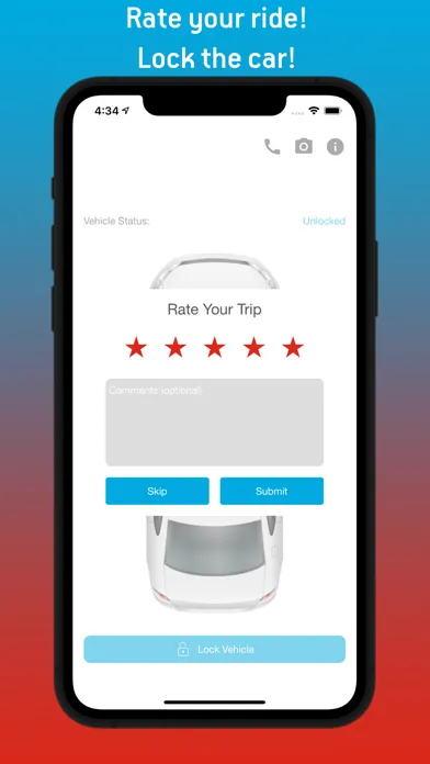 Capturas de pantalla de Erica CarSharing