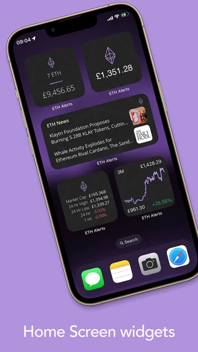 ETH Alerts スクリーンショット