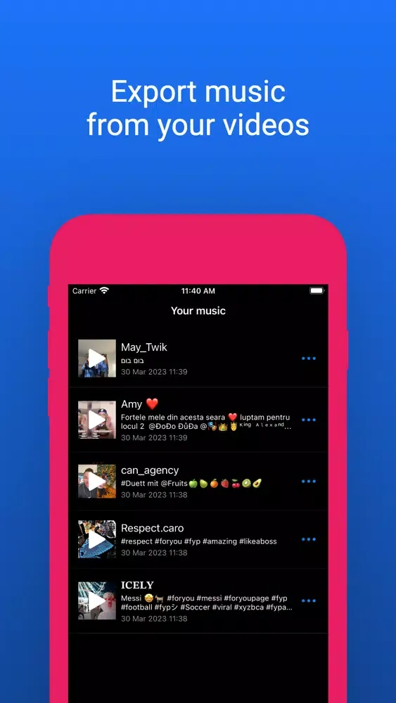 TikDL - Save TikTok Videos Screenshots