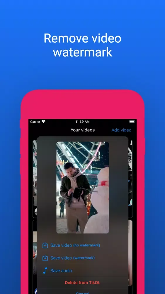 TikDL - Save TikTok Videos Screenshots