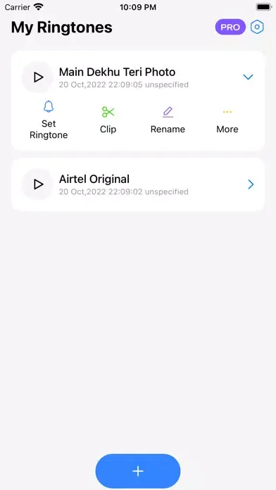 Capturas de pantalla de Ringtones Songs for iPhone