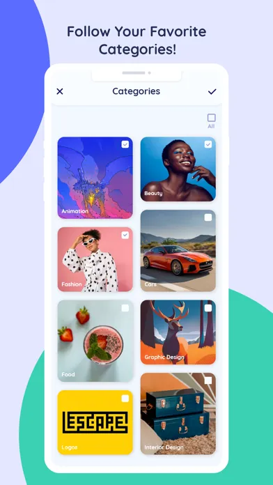 Dzain: Your Design Polling App Ekran Görüntüleri