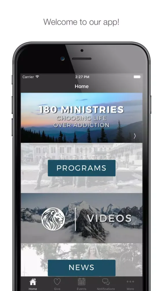 180 Ministries Screenshots