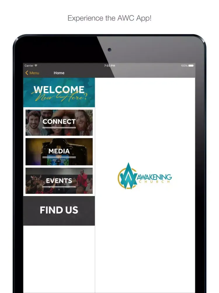 Скриншоты AWC App iPad 
