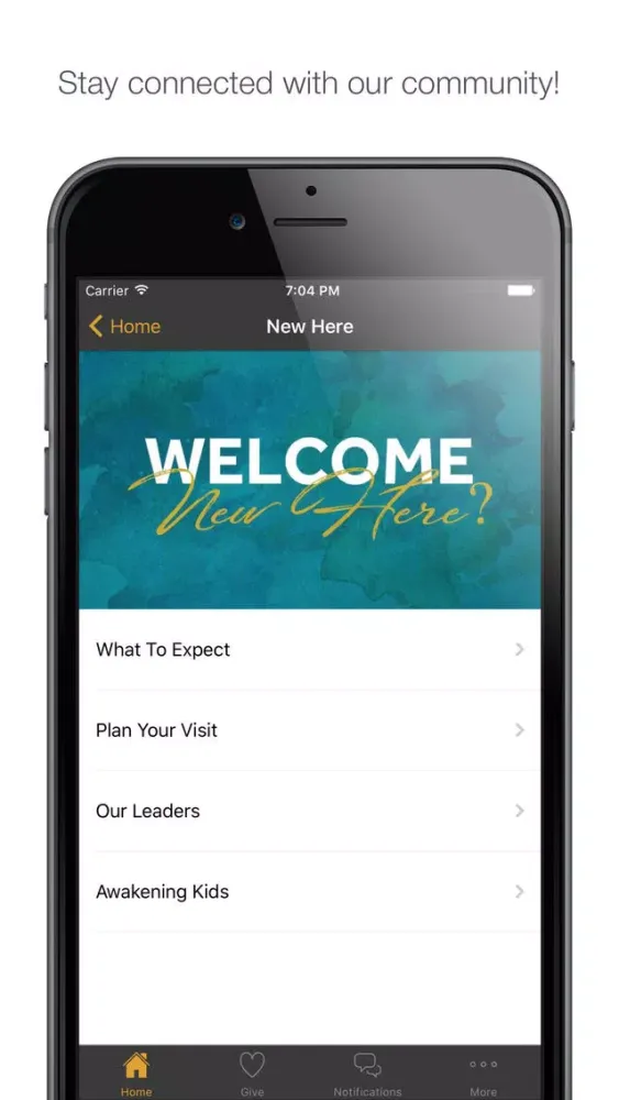 Скриншоты AWC App