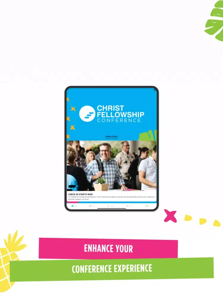 Capturas de tela do Christ Fellowship Conference iPad 