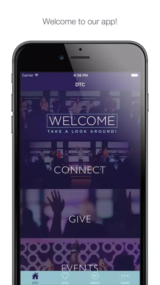 Capturas de tela do DTC Church
