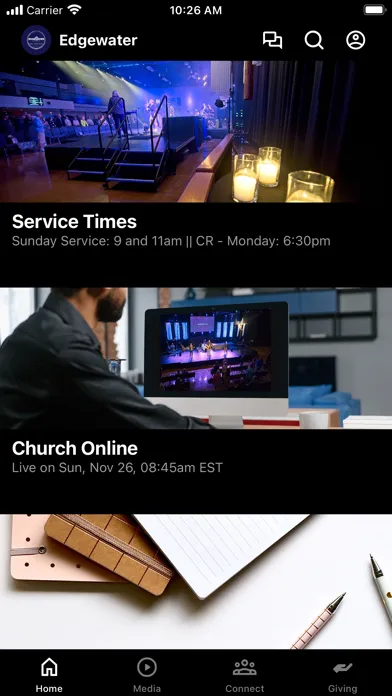 Edgewater Church スクリーンショット