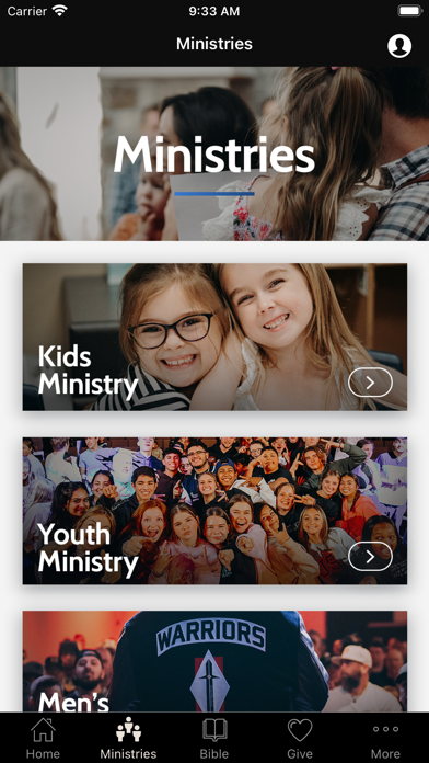 Elevate Life Church App Screenshots
