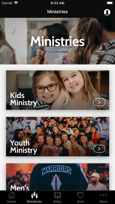 Elevate Life Church App Screenshots