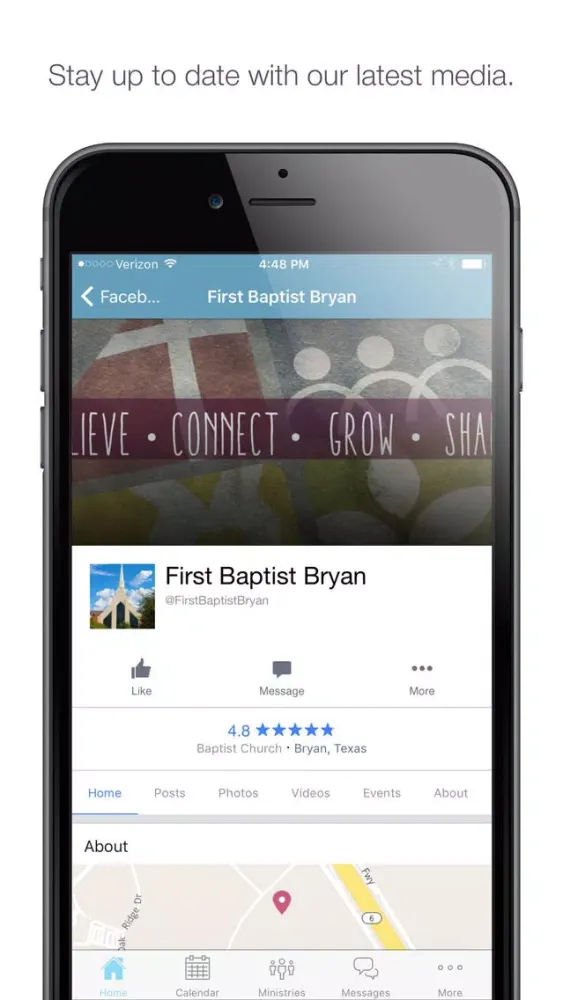 Capturas de pantalla de First Baptist Bryan