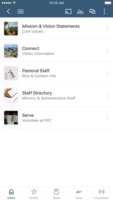 First Presbyterian Columbia 스크린샷