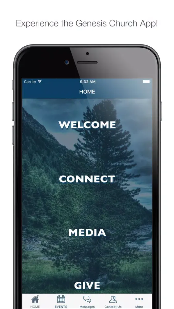 Zrzuty ekranu Genesis Church App