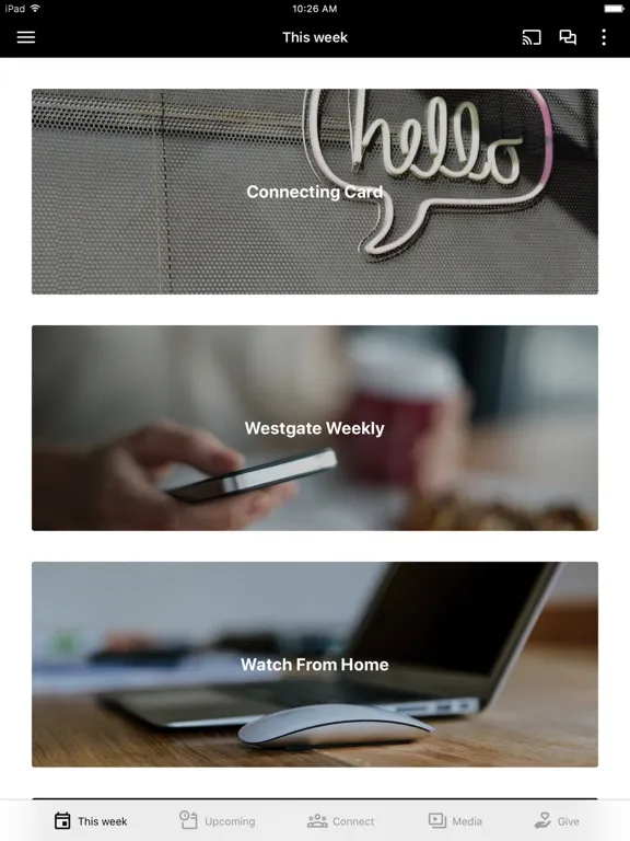 Westgate Church (MN) iPad 应用截图