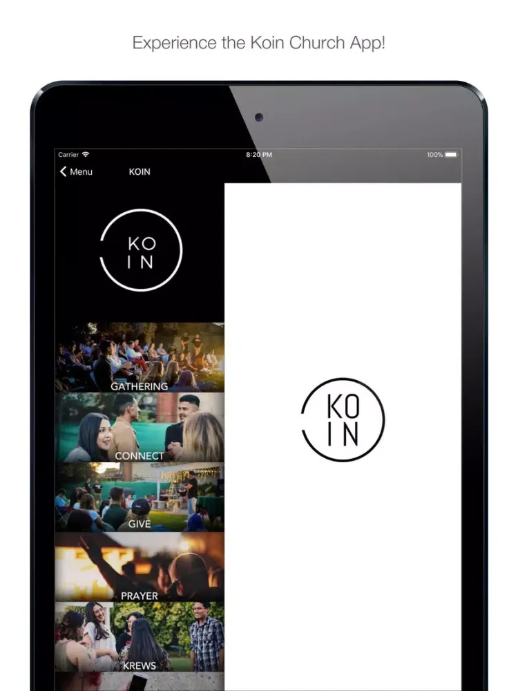 Koin Church iPad  Screenshots