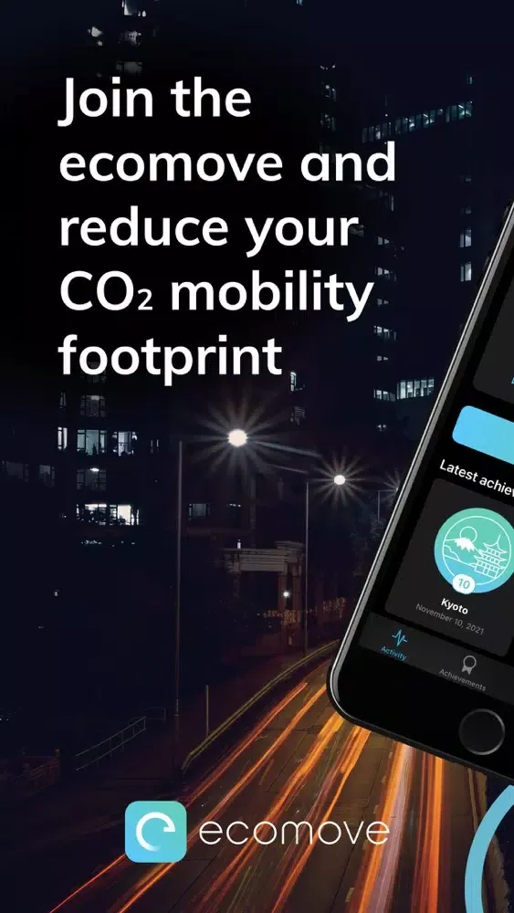 Zrzuty ekranu ecomove – net zero mobility