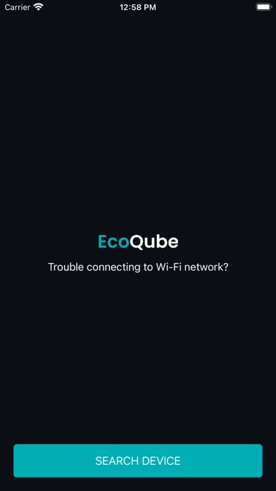 Tangkapan layar EG WiFi Config
