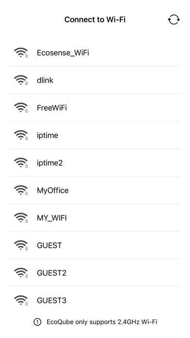 Screenshot di EG WiFi Config