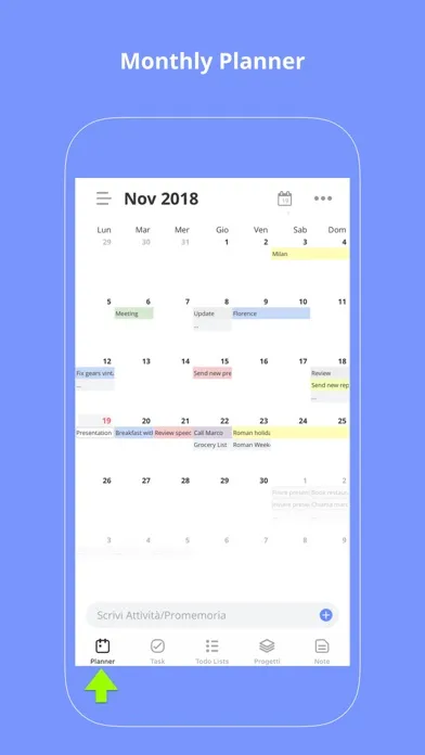 Ảnh chụp màn hình của Edo Agenda