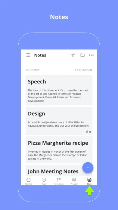 Ảnh chụp màn hình của Edo Agenda