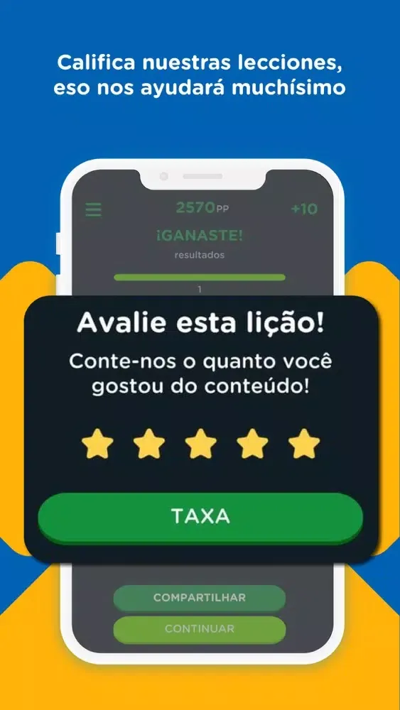 Capturas de pantalla de Fala Portugués