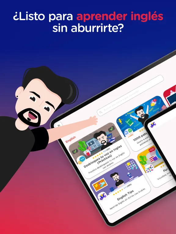 Tangkapan skrin Inglés Ya iPad 