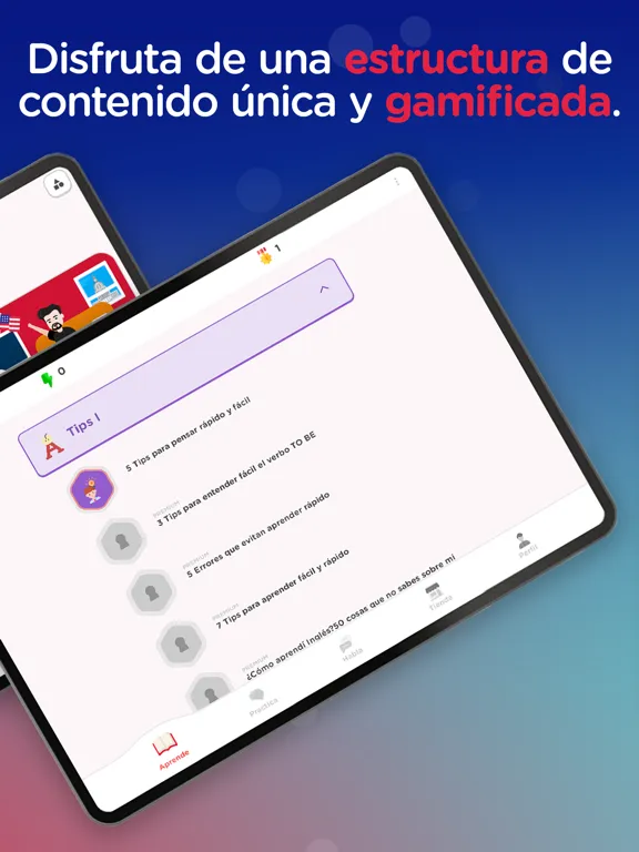 Tangkapan skrin Inglés Ya iPad 