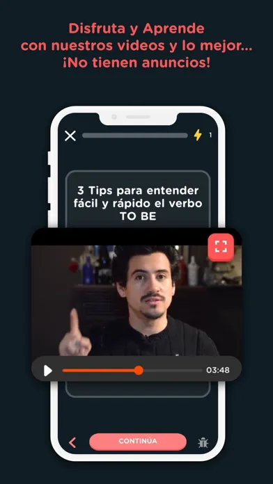 Tangkapan skrin Inglés Ya