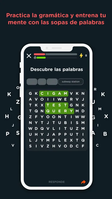 Tangkapan skrin Inglés Ya