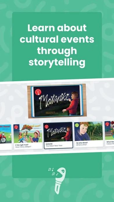 ภาพหน้าจอของ Te Reo Singalong