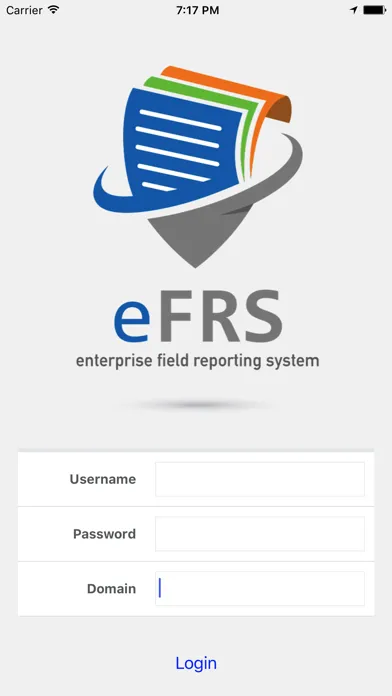 eFRS Screenshots