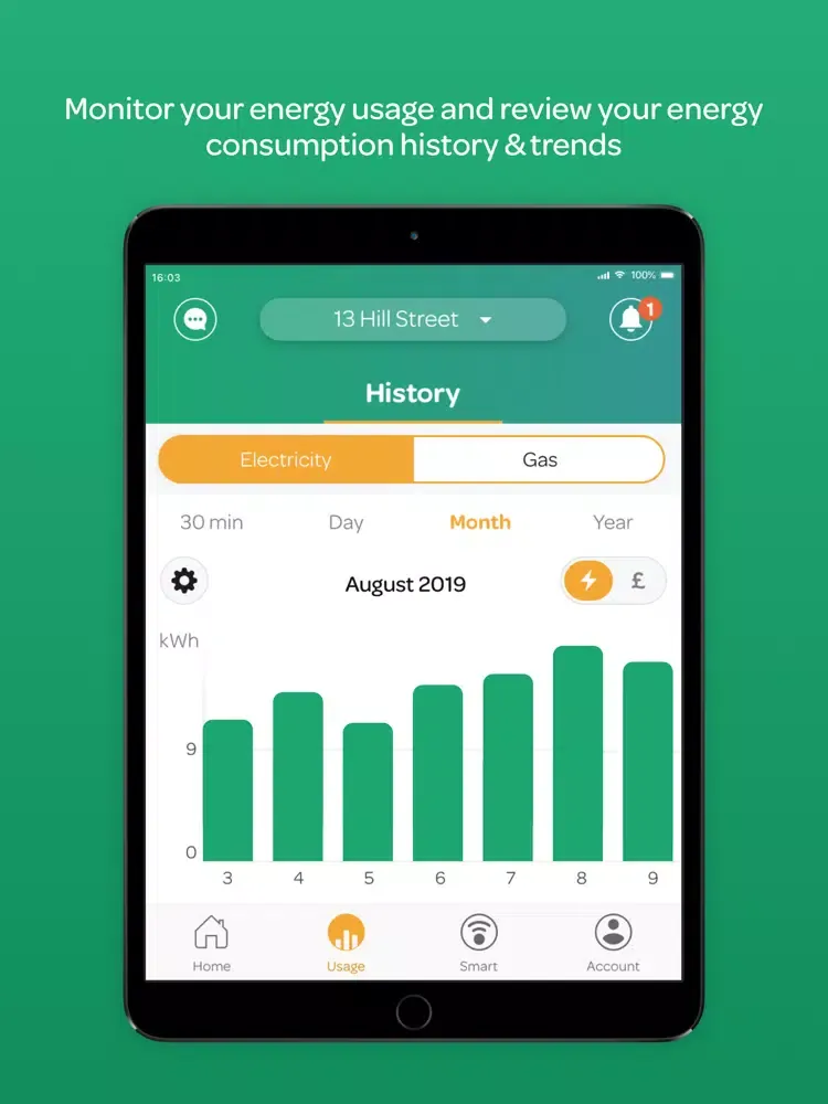 Robin Hood Energy iPad  স্ক্রিনশট