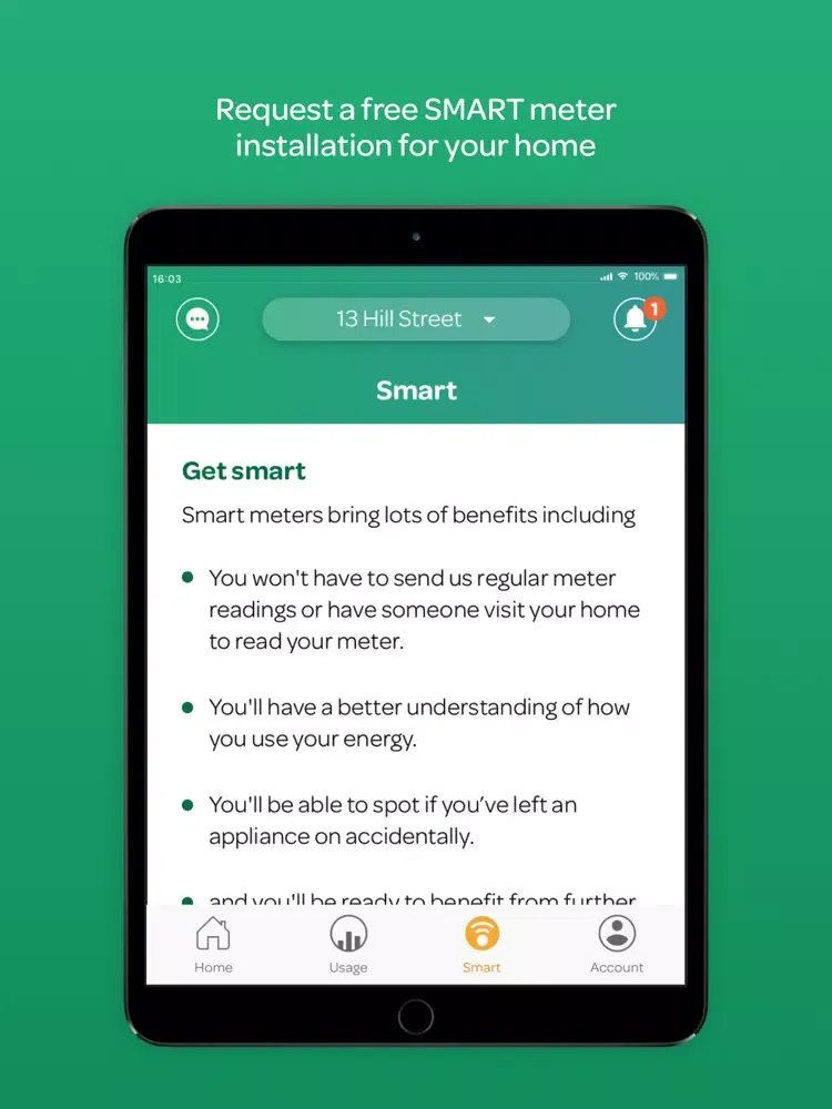Robin Hood Energy iPad  স্ক্রিনশট