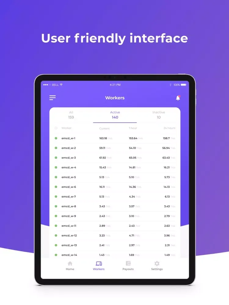 Zrzuty ekranu EMCD Pool App iPad 
